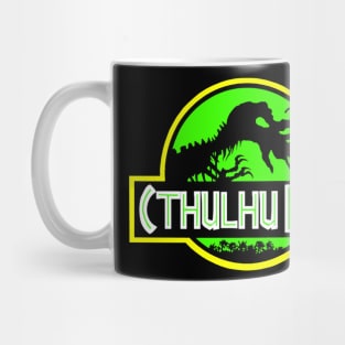 Cthulhu Park - Retro 90s Movie Parody (Green Variant) Mug